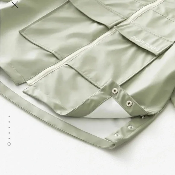 NWT ZARA Rubberized Jacket - Picture 3 of 4